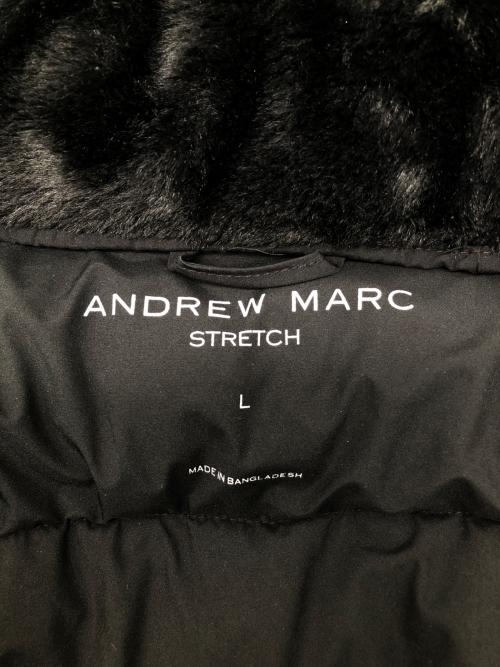 ANDREW MARC（アンデュリューマーク）ANDREW MARC (アンデュリューマーク) 中綿コート　コストコ ブラック サイズ:Lの古着・服飾アイテム