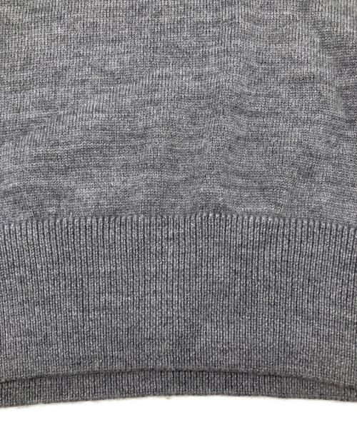 POLO RALPH LAUREN（ポロ・ラルフローレン）POLO RALPH LAUREN (ポロ・ラルフローレン) 薄手ニット　メリノウール グレー サイズ:Ｍの古着・服飾アイテム