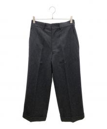 JUNYA WATANABE COMME des GARCONS（(ジュンヤワタナベ コムデギャルソン）の古着「タックパンツ」｜ブラック