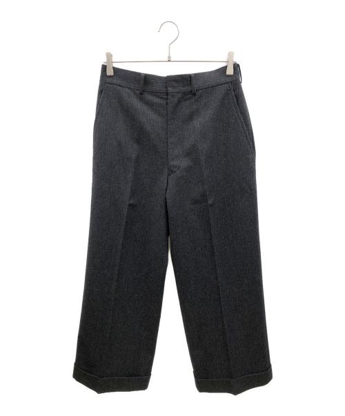JUNYA WATANABE COMME des GARCONS（(ジュンヤワタナベ コムデギャルソン）JUNYA WATANABE COMME des GARCONS ((ジュンヤワタナベ コムデギャルソン) タックパンツ ブラック サイズ:Mの古着・服飾アイテム