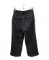 JUNYA WATANABE COMME des GARCONS ((ジュンヤワタナベ コムデギャルソン) タックパンツ ブラック サイズ:M：10000円