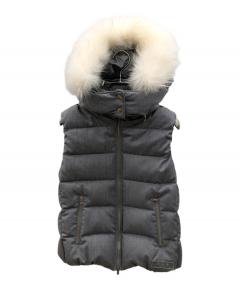 中古・古着通販】TATRAS (タトラス) ダウンベスト SAVONAROLA ネイビー