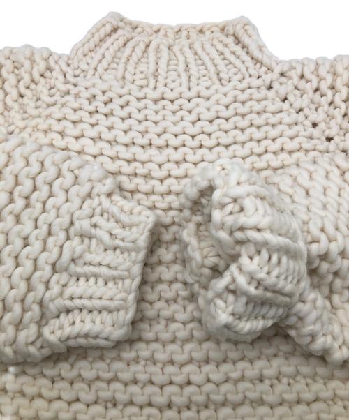 I Love Mr.Mittens（アイラブミスターミトンズ）I Love Mr.Mittens (アイラブミスターミトンズ) 厚手ニット ホワイト サイズ:XS/Ｓの古着・服飾アイテム