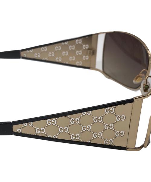 GUCCI（グッチ）GUCCI (グッチ) サングラス ゴールド(カラー)の古着・服飾アイテム