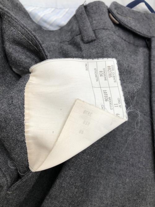 INCOTEX（インコテックス）INCOTEX (インコテックス) ウールパンツ グレー サイズ:48の古着・服飾アイテム