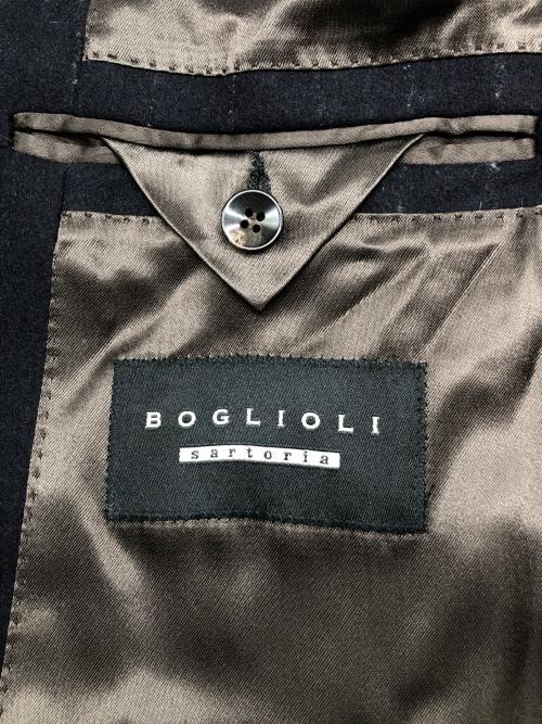 BOGLIOLI（ボリオリ）BOGLIOLI (ボリオリ) ウールコート ネイビー サイズ:44の古着・服飾アイテム