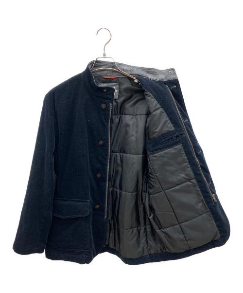 Hush Puppies（ハッシュパピーズ）Hush Puppies (ハッシュパピーズ) 中綿ジャケット ネイビー サイズ:Lの古着・服飾アイテム