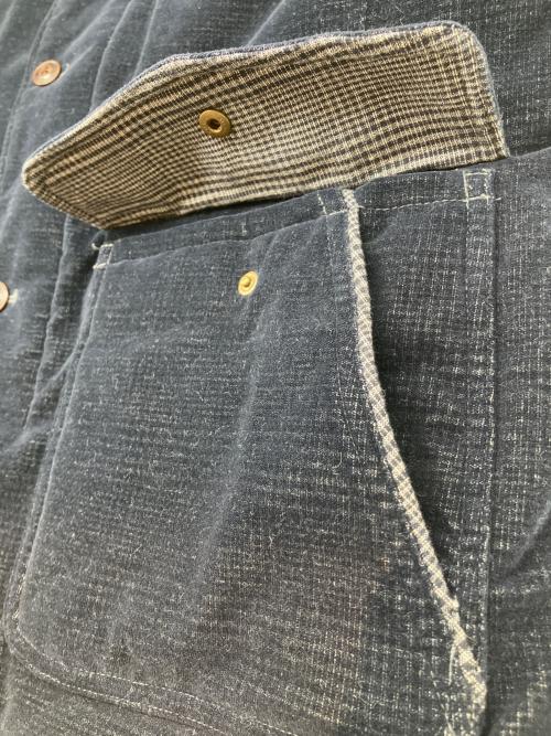 Hush Puppies（ハッシュパピーズ）Hush Puppies (ハッシュパピーズ) 中綿ジャケット ネイビー サイズ:Lの古着・服飾アイテム