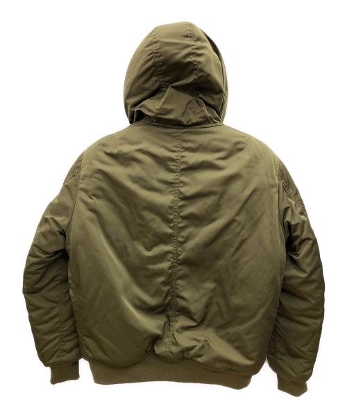 AVIREX（アヴィレックス）AVIREX (アヴィレックス) 中綿ジャケット カーキ サイズ:Mの古着・服飾アイテム