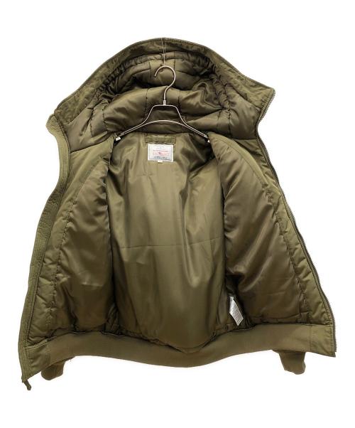 AVIREX（アヴィレックス）AVIREX (アヴィレックス) 中綿ジャケット カーキ サイズ:Mの古着・服飾アイテム