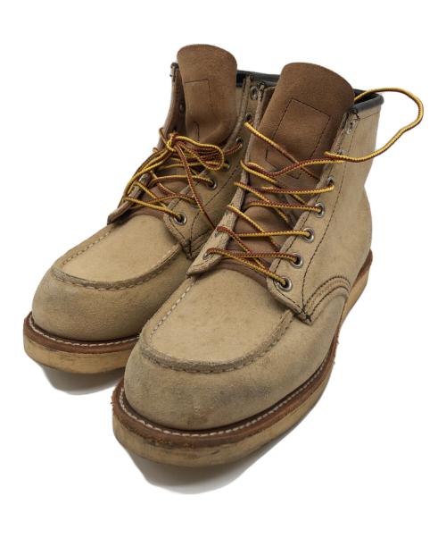 RED WING（レッドウィング）RED WING (レッドウィング) 6inch CLASSIC MOC TOE ベージュ サイズ:25cmの古着・服飾アイテム