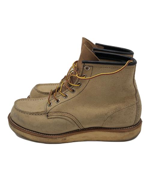 RED WING（レッドウィング）RED WING (レッドウィング) 6inch CLASSIC MOC TOE ベージュ サイズ:25cmの古着・服飾アイテム