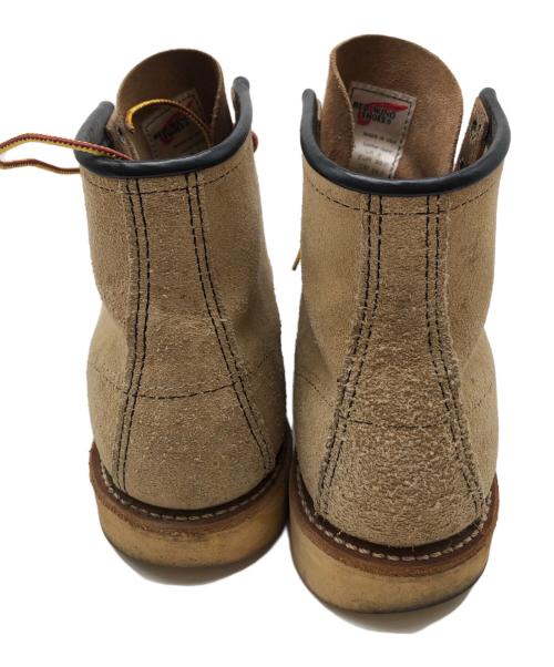 RED WING（レッドウィング）RED WING (レッドウィング) 6inch CLASSIC MOC TOE ベージュ サイズ:25cmの古着・服飾アイテム