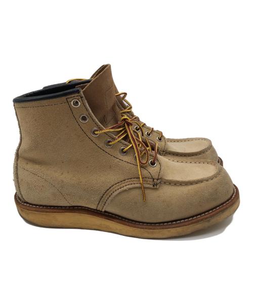 RED WING（レッドウィング）RED WING (レッドウィング) 6inch CLASSIC MOC TOE ベージュ サイズ:25cmの古着・服飾アイテム