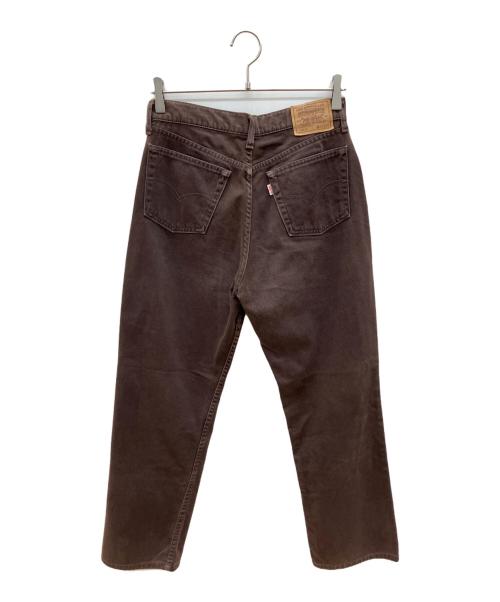 LEVI'S（リーバイス）LEVI'S (リーバイス) 90s 519デニムパンツ 1995年10月製 釦裏J09 白タブ ブラウン サイズ:W32×L32の古着・服飾アイテム