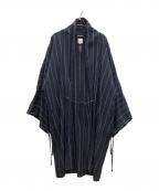 SOU・SOUソウソウ）の古着「薄手カーディガン」｜ネイビー