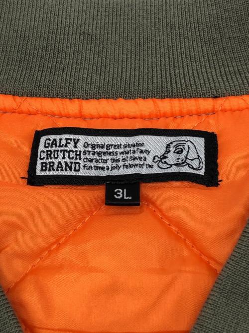 GALFY（ガルフィー）GALFY (ガルフィー) MA-1ジャケット オリーブ サイズ:3Ⅼの古着・服飾アイテム
