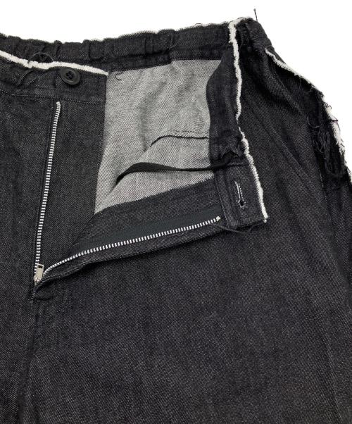 Y's（ワイズ）Y's (ワイズ) デニムパンツ ブラック サイズ:2の古着・服飾アイテム