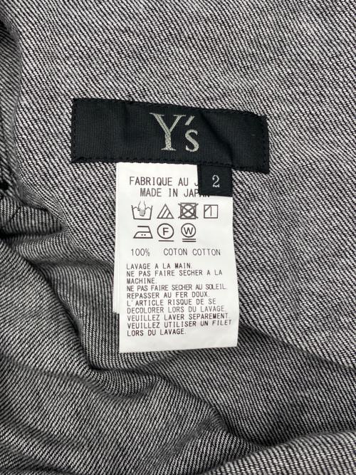 Y's（ワイズ）Y's (ワイズ) デニムパンツ ブラック サイズ:2の古着・服飾アイテム