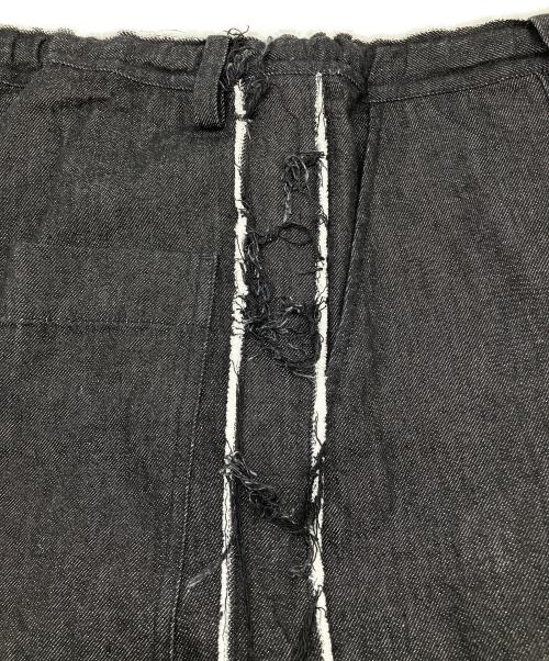 Y's（ワイズ）Y's (ワイズ) デニムパンツ ブラック サイズ:2の古着・服飾アイテム