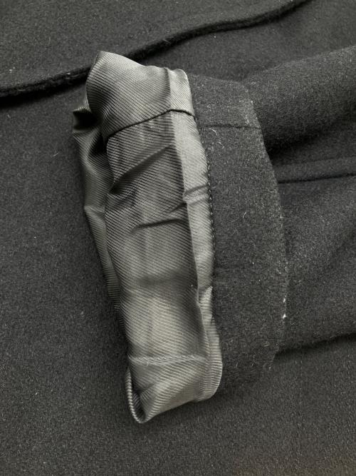 Eddie Bauer（エディーバウアー）Eddie Bauer (エディーバウアー) 00s Pコート 緑タグ 古着 ブラック サイズ:Lの古着・服飾アイテム