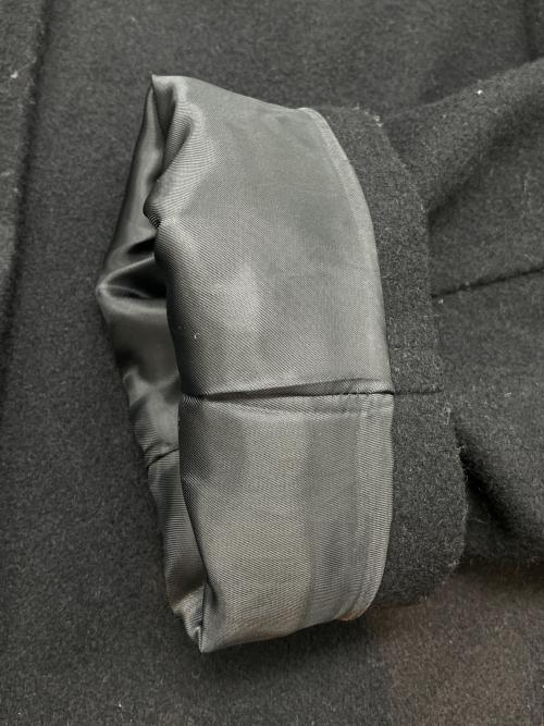 Eddie Bauer（エディーバウアー）Eddie Bauer (エディーバウアー) 90sウールフーデッドコート　緑タグ　古着 ブラック サイズ:Ｍの古着・服飾アイテム