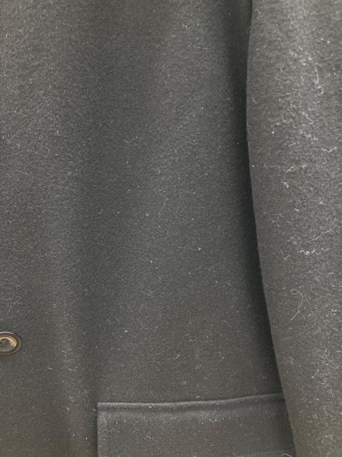 Eddie Bauer（エディーバウアー）Eddie Bauer (エディーバウアー) 90sウールフーデッドコート　緑タグ　古着 ブラック サイズ:Ｍの古着・服飾アイテム