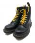 Dr.Martens（ドクターマーチン）の古着「8ホールブーツ」｜ブラック×グリーン