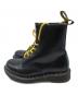 中古・古着 Dr.Martens (ドクターマーチン) 8ホールブーツ ブラック×グリーン サイズ:23.5：15000円