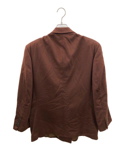 GIVENCHY（ジバンシィ）GIVENCHY (ジバンシィ) ダブルジャケット ブラウン サイズ:Ｍの古着・服飾アイテム