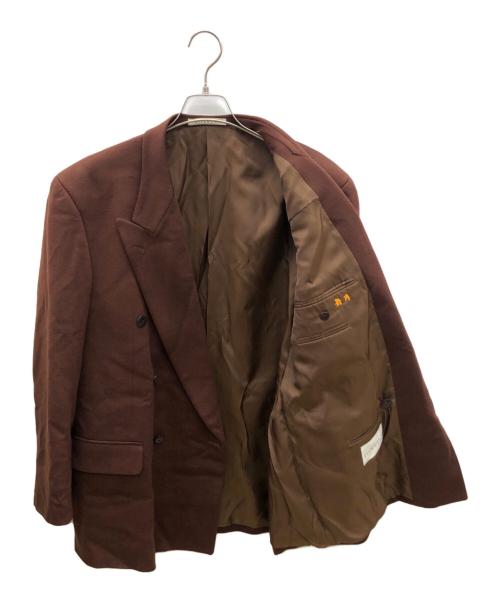 GIVENCHY（ジバンシィ）GIVENCHY (ジバンシィ) ダブルジャケット ブラウン サイズ:Ｍの古着・服飾アイテム