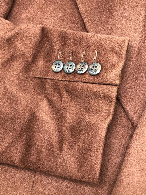 GIVENCHY（ジバンシィ）GIVENCHY (ジバンシィ) ダブルジャケット ブラウン サイズ:Ｍの古着・服飾アイテム