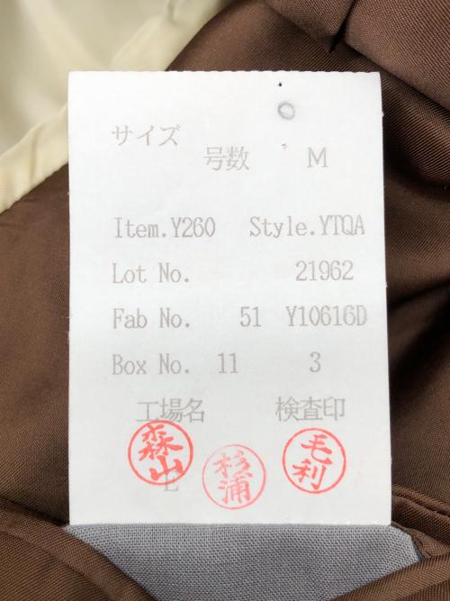 GIVENCHY（ジバンシィ）GIVENCHY (ジバンシィ) ダブルジャケット ブラウン サイズ:Ｍの古着・服飾アイテム