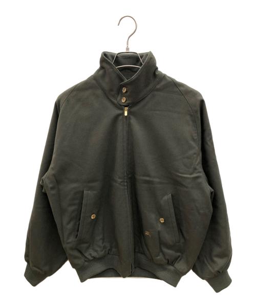 Burberry's（バーバリー）Burberry's (バーバリーズ) ウールスイングトップ カーキ サイズ:Lの古着・服飾アイテム