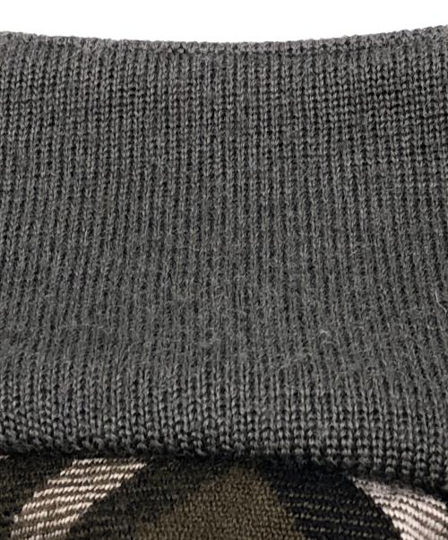 Burberry's（バーバリー）Burberry's (バーバリーズ) ウールスイングトップ カーキ サイズ:Lの古着・服飾アイテム