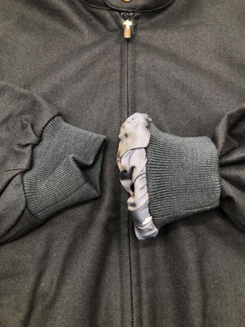 Burberry's（バーバリー）Burberry's (バーバリーズ) ウールスイングトップ カーキ サイズ:Lの古着・服飾アイテム