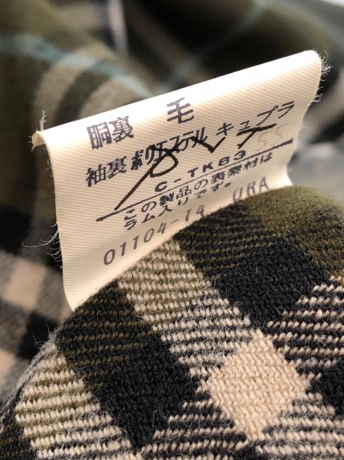 Burberry's（バーバリー）Burberry's (バーバリーズ) ウールスイングトップ カーキ サイズ:Lの古着・服飾アイテム