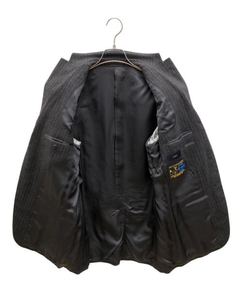 SHIPS（シップス）SHIPS (シップス) セットアップスーツ　FOX all wool doth グレー×ホワイト サイズ:46の古着・服飾アイテム