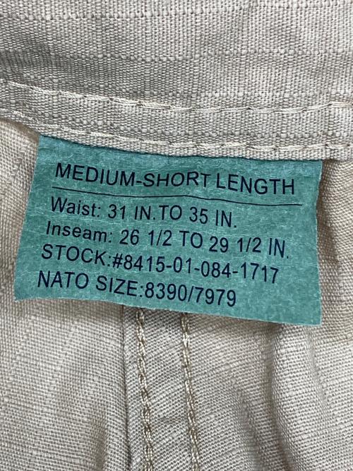 US ARMY（ユーエスアーミー）US ARMY (ユーエスアーミー) ミリタリーパンツ カーキ サイズ:8390/7979の古着・服飾アイテム