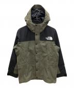 THE NORTH FACEザ ノース フェイス）の古着「マウンテンライトジャケット　GORE-TEX」｜カーキ×ブラック