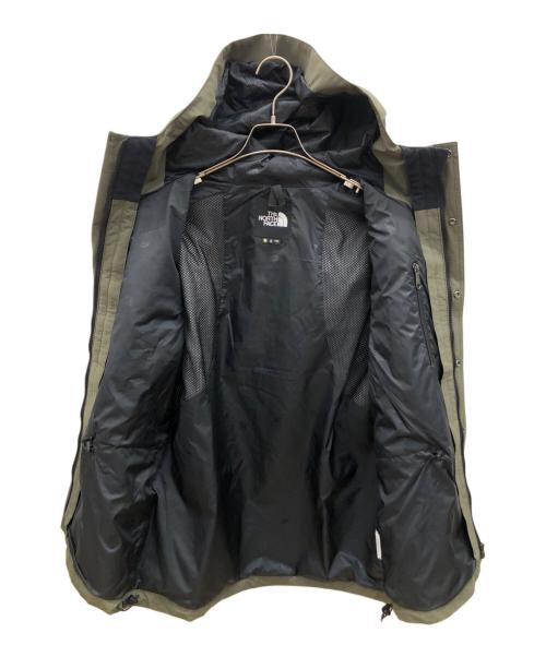 THE NORTH FACE（ザ ノース フェイス）THE NORTH FACE (ザ ノース フェイス) マウンテンライトジャケット　GORE-TEX カーキ×ブラック サイズ:Sの古着・服飾アイテム