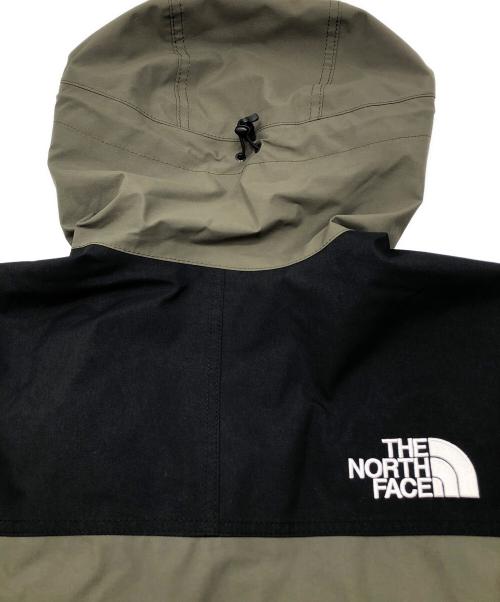 THE NORTH FACE（ザ ノース フェイス）THE NORTH FACE (ザ ノース フェイス) マウンテンライトジャケット　GORE-TEX カーキ×ブラック サイズ:Sの古着・服飾アイテム