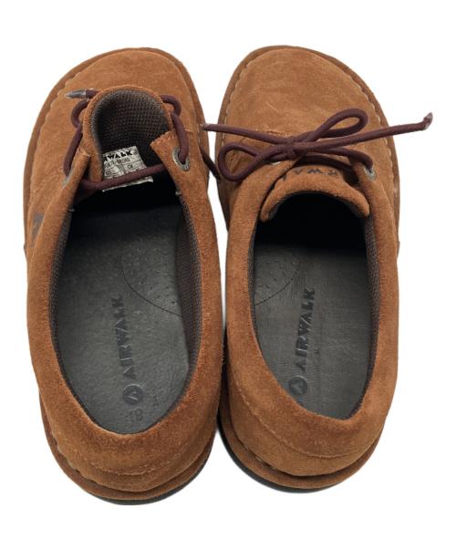 AIR WALK（エアウォーク）AIR WALK (エアウォーク) スウェードスニーカー ブラウン サイズ:26.5の古着・服飾アイテム
