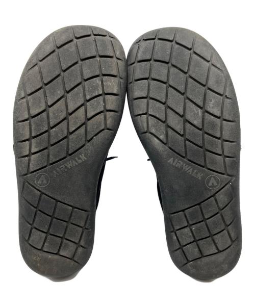 AIR WALK（エアウォーク）AIR WALK (エアウォーク) スウェードスニーカー ブラック サイズ:27.5の古着・服飾アイテム