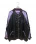 絡繰魂（カラクリタマシイ）の古着「フリーザ リバーシブルスカジャン」｜パープル×ブラック