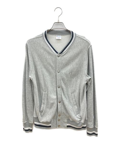Champion REVERSE WEAVE（チャンピオン リバース ウィーブ）Champion REVERSE WEAVE (チャンピオン リバース ウィーブ) スウェットジャケット グレー サイズ:Ｍの古着・服飾アイテム