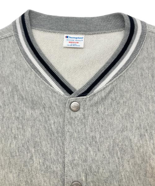 Champion REVERSE WEAVE（チャンピオン リバース ウィーブ）Champion REVERSE WEAVE (チャンピオン リバース ウィーブ) スウェットジャケット グレー サイズ:Ｍの古着・服飾アイテム