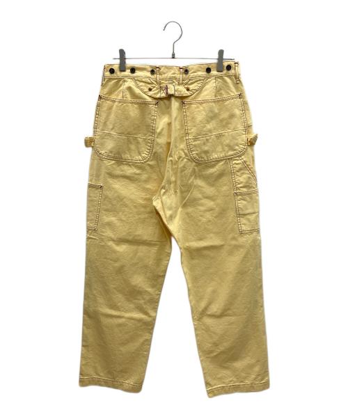 KAPITAL（キャピタル）KAPITAL (キャピタル) ペインターパンツ イエロー サイズ:Ｍの古着・服飾アイテム