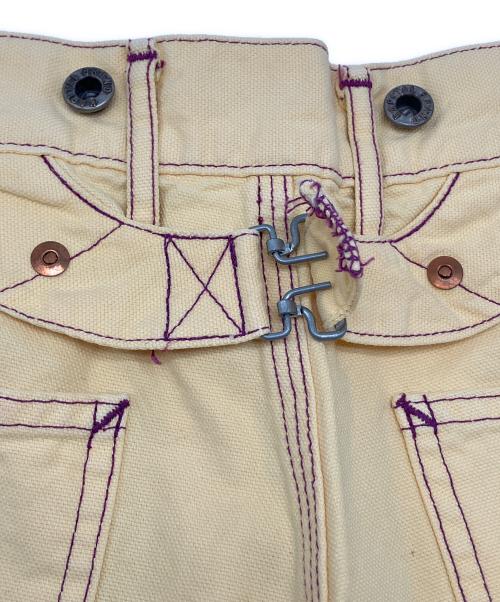 KAPITAL（キャピタル）KAPITAL (キャピタル) ペインターパンツ イエロー サイズ:Ｍの古着・服飾アイテム