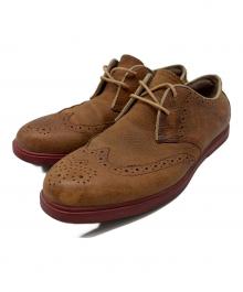 POLO RALPH LAUREN（ポロ・ラルフローレン）の古着「ウィングチップシューズ」｜ブラウン